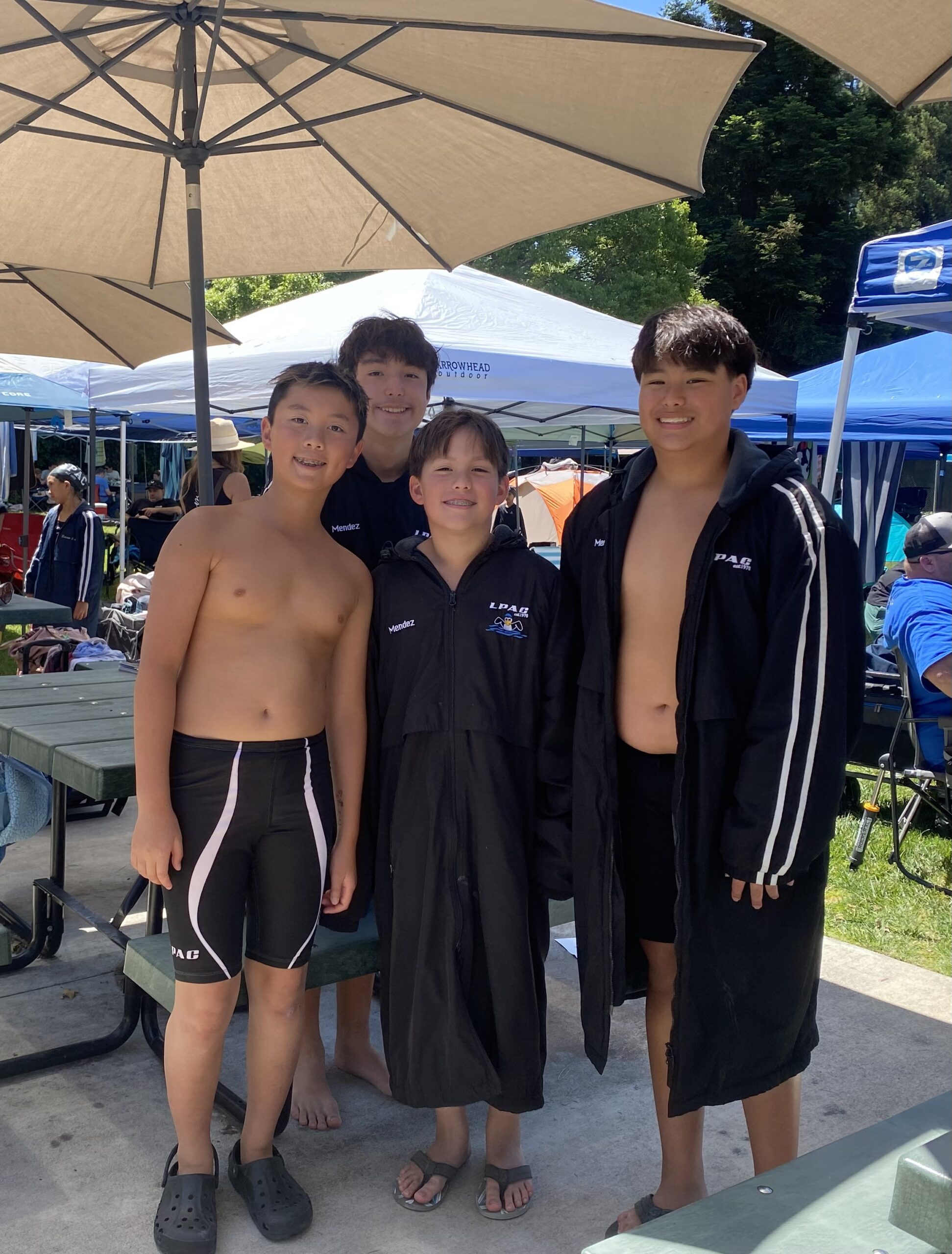 Year-round swimmers at November meet
